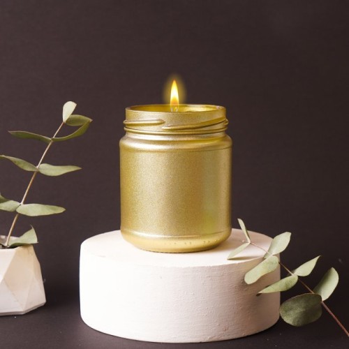 Kokulu Cam Mum – Sütlü Kahve